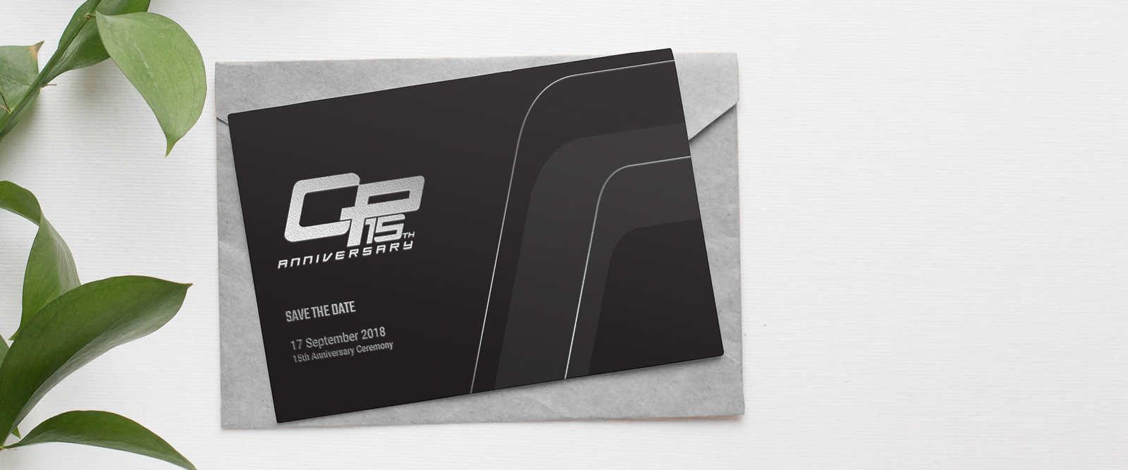 Completion Products pte ltd singapore event anniversary invitation card
