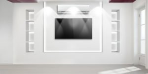 Livingroom interior lighting design wall led lights