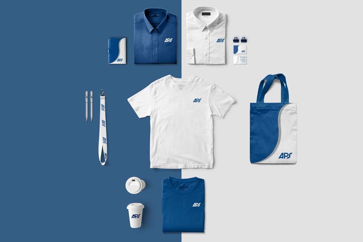 APS singapore merchandise branding tshirts and gadgets