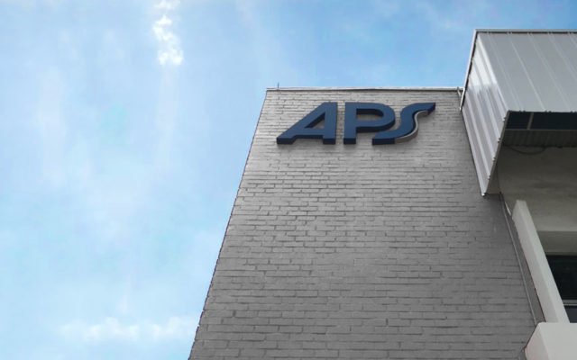 APS singapore company building logo signage