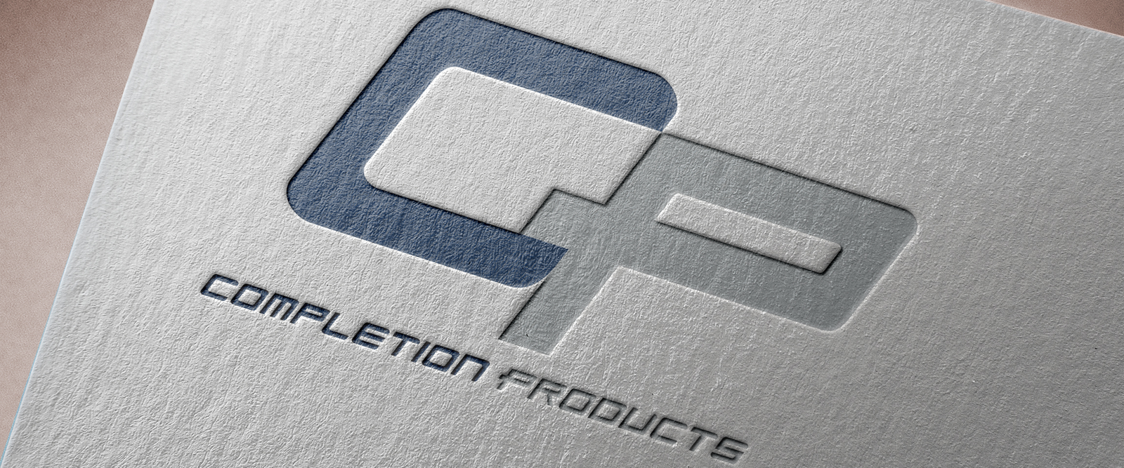 Completion Products singapore logo restyle design
